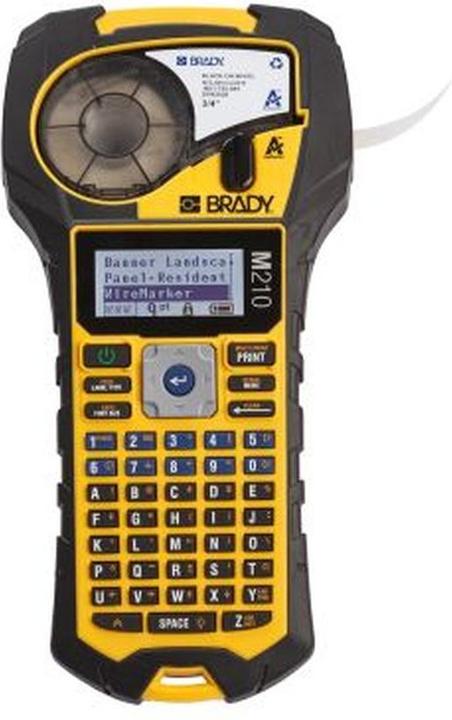 Produktbild Brady M210 Etikettendrucker, Kartonverpackung, mobiles Beschriftungsgerät, Endlos- und Etikettendruck, A