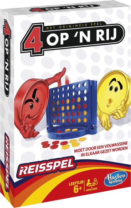 Image du produit Hasbro Gaming Jeu de voyage Quatre dans une rangée (Néerlandais)