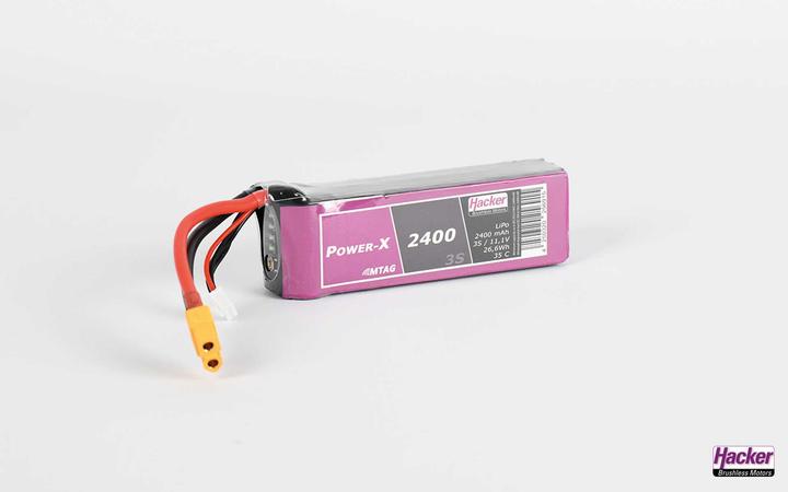 Produktbild Hacker LiPo Pack TF Power-X 2400-3S MTAG (11.10 V, 2400 mAh)