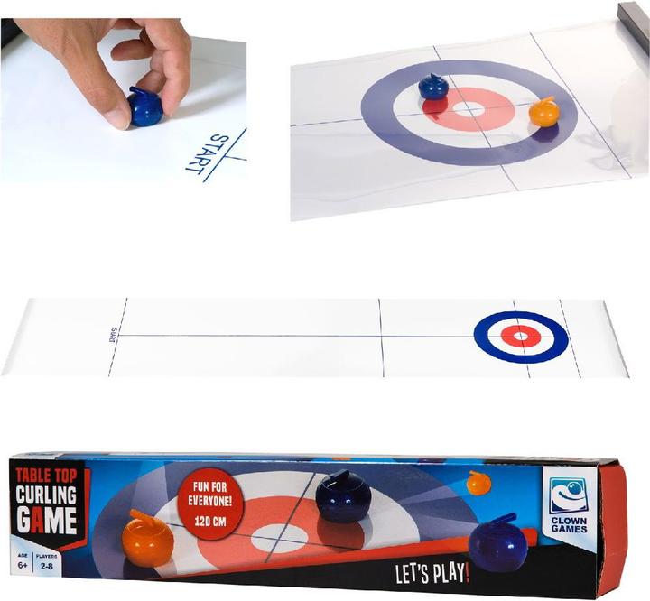 Productafbeelding Clown games Table Top Curling Spel Speelset (Engels)