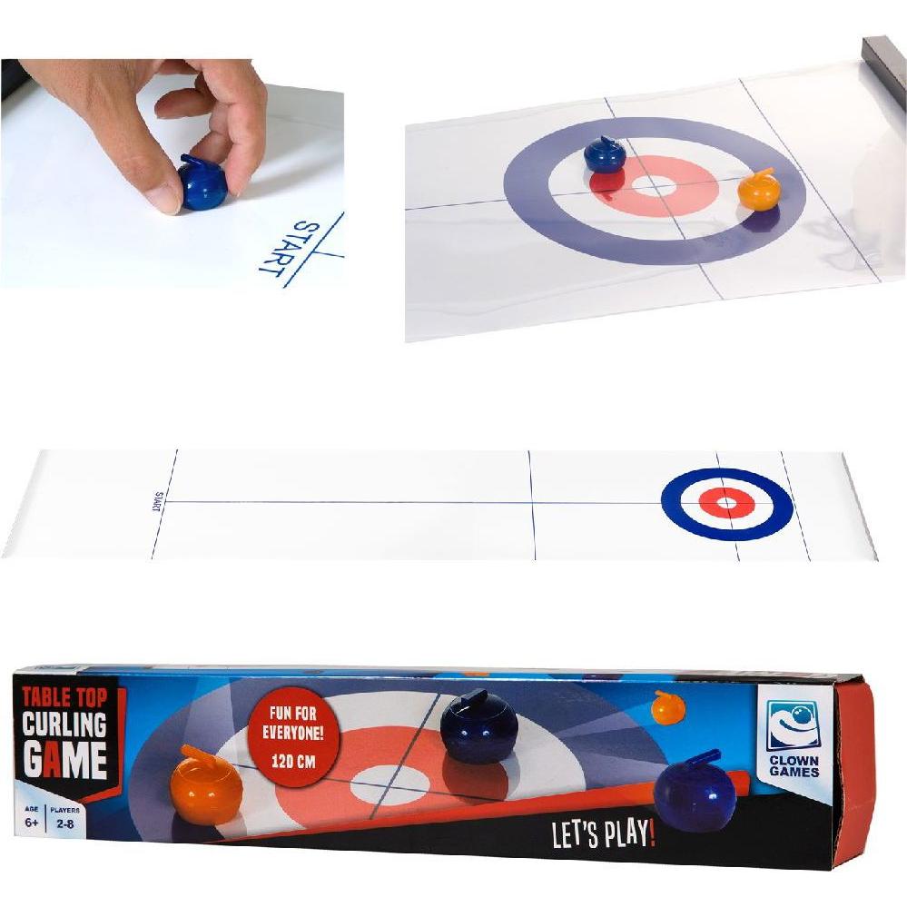 Clown games Table Top Curling Game Spielset (Englisch)