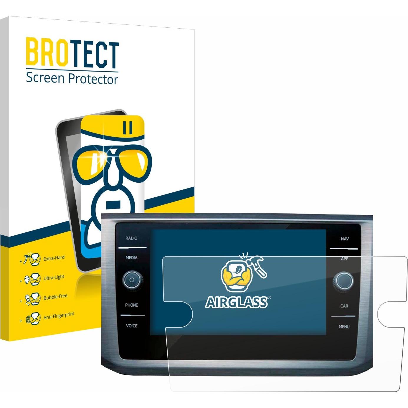 BROTECT, Fahrzeug Navigation Zubehör, AirGlass Panzerglasfolie