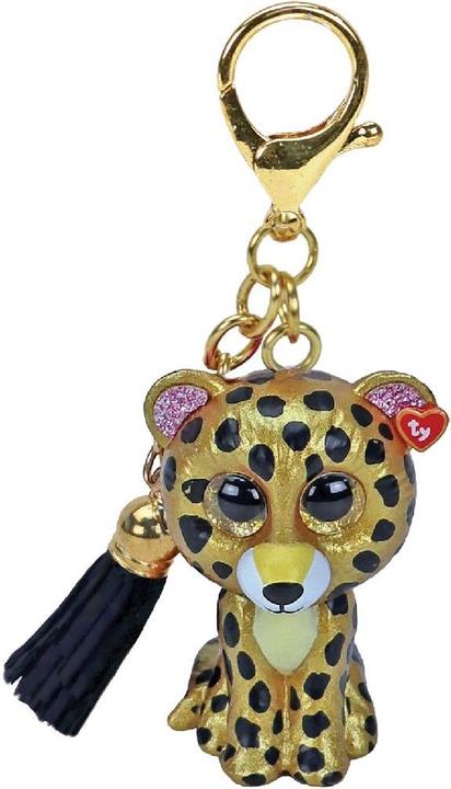 Actual product image Ty Mini Boo's Clip Sterling Leopard 9cm