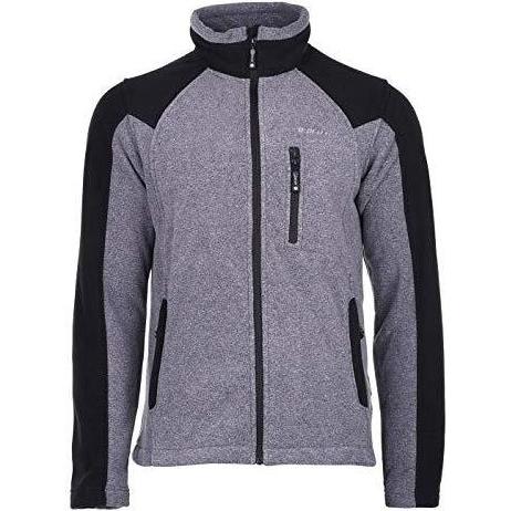 Hi-Tec, Herren, Pullover, men's ebony melange, Weiss, (L)