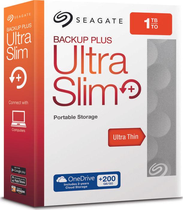 Produktbild Seagate Backup Plus Ultra Slim (1 TB)