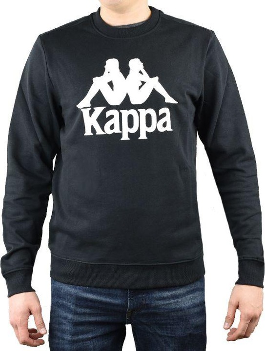 Produktbild Kappa Sertum Rn Sweatshirt black men's sweater L (703797-19-4006) (L)