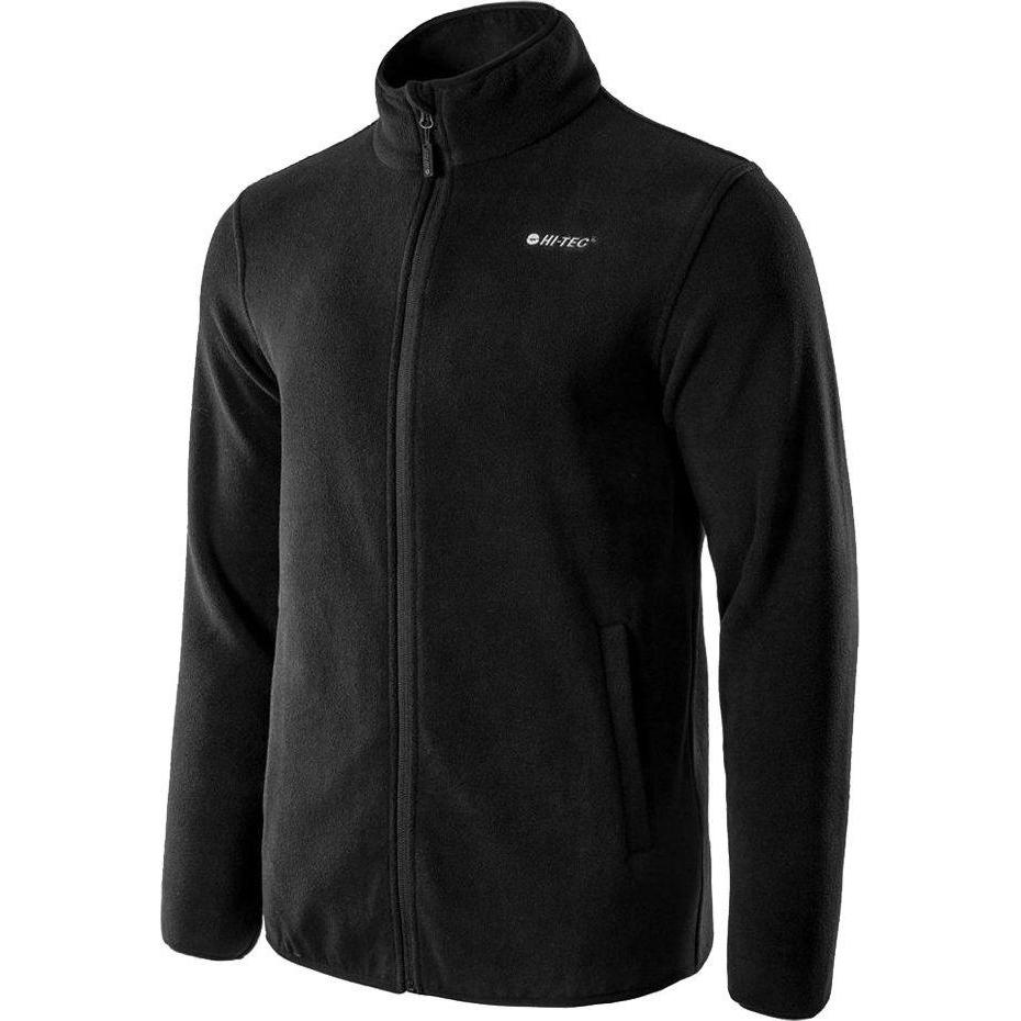 Hi-Tec, Herren, Pullover, POLAR ZOE II Black / Black XL, Schwarz, (XL)