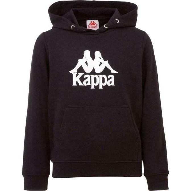 Kappa, Jungen, Pullover, Taino children's hood 705322J-19-4006 black 152, Schwarz, (152)