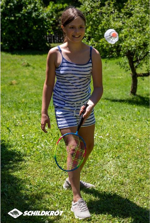 Actual product image MTS Badminton set Schildkröt Junior 2 rackets 2 balls (Covered)