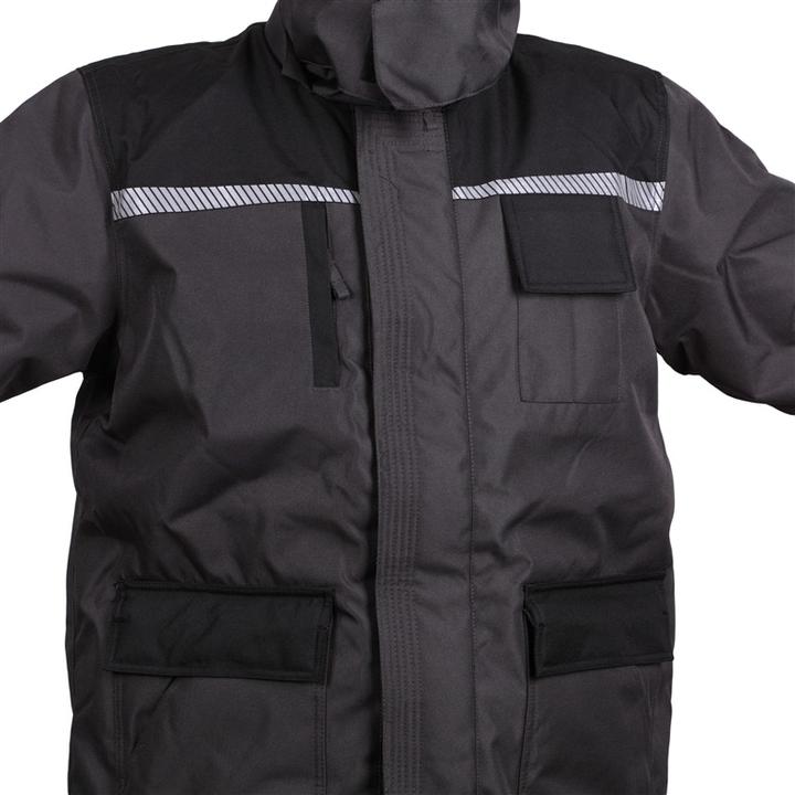 Actual product image Nenurodyta JACKET LONG ARCTIC GREY/BLACK FB-8924 L (L)