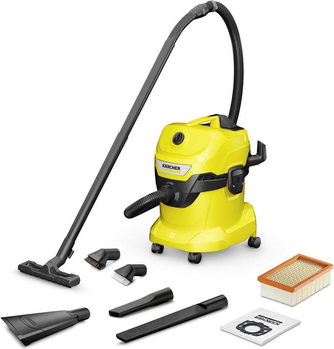 Actual product image Kärcher WD 4 V-20/6/22 CAR wet and dry cleaning vacuum cleaner (Wet dry vacuum cleaner)