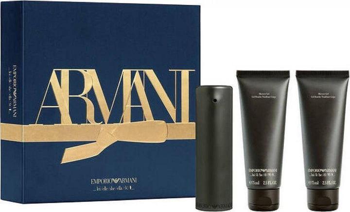 Actual product image Armani Exchange Giorgio Armani set Giorgio Armani Emporio Homme eau de toilette spray 50ml + gel 2x75ml (Eau de toilette)
