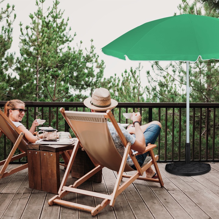 Actual product image Relaxdays Parasol stand