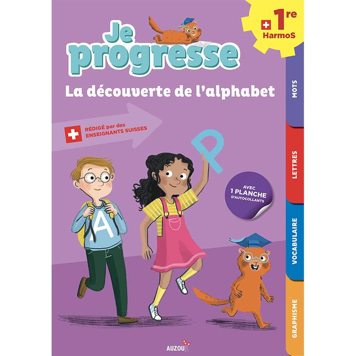 Je progresse 1re harmos - La découverte de l'alphabet - Nouvelle édition (Französisch, Collectif, 2021)