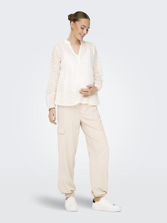 Produktbild Only Maternity Normal geschnitten V-Ausschnitt Elastische Bündchen Top Top (XL)