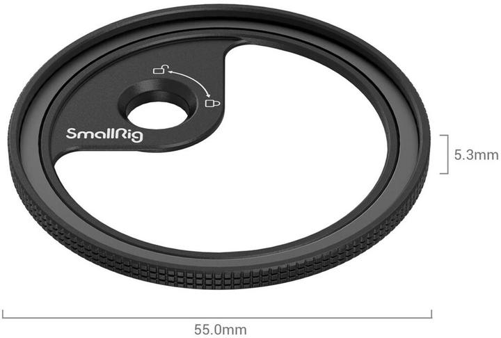 Actual product image SmallRig Magnetic Filter Adapter Ring (M Mount) 52mm 3840B