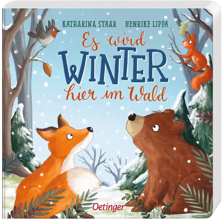 Immagine prodotto Es wird Winter hier im Wald (Tedesco)