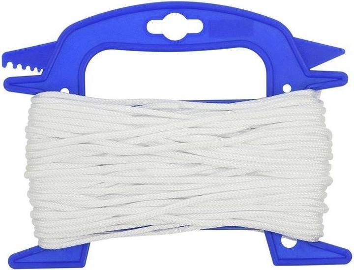 Produktbild ProPlus Spannleine 4mm x 20m Weiss auf Haspel