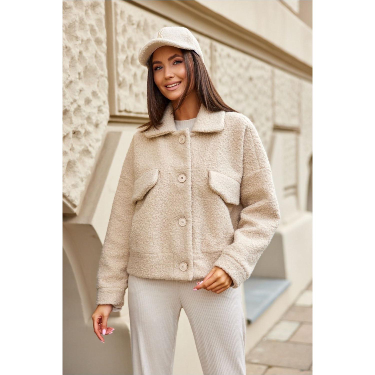 Roco Fashion, Damen, Jacke, Jacke model (38), Beige, 38