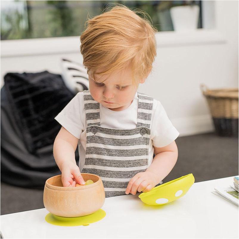 Thumbnail - Haakaa, Kindergeschirr + Kinderbesteck, Mushroom Schale - Orange