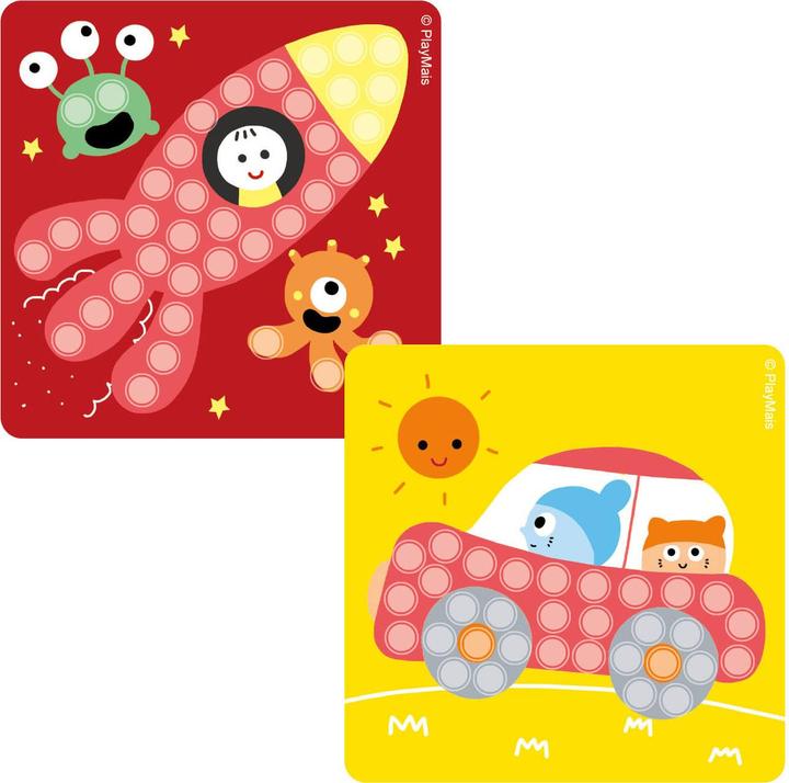 Actual product image PlayMais Mini Mosaic - Rocket