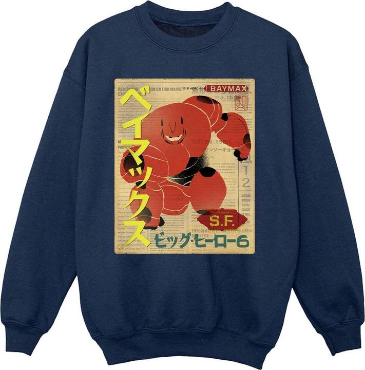 Image du produit Disney - Sweat BIG HERO BAYMAX BAYMAX NEWSPAPER - Fille (104)