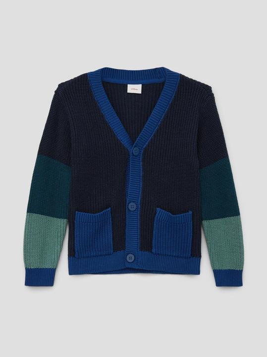 Produktbild s.Oliver Strickjacke Cardigan aus Baumwollmix (128, 134)
