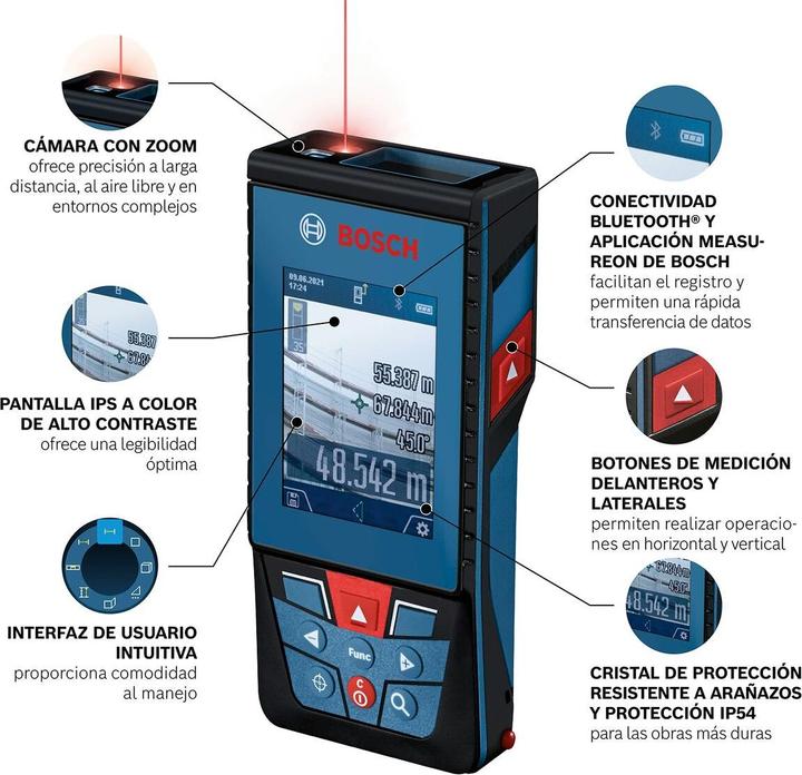 Image du produit Bosch Professional GLM 100-25 C (100 m, 650 nm)