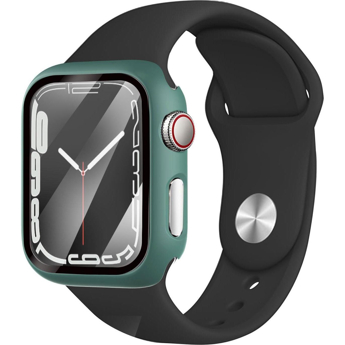 Strap-it Hard Case mit Glass (Apple Watch), Uhrenarmband