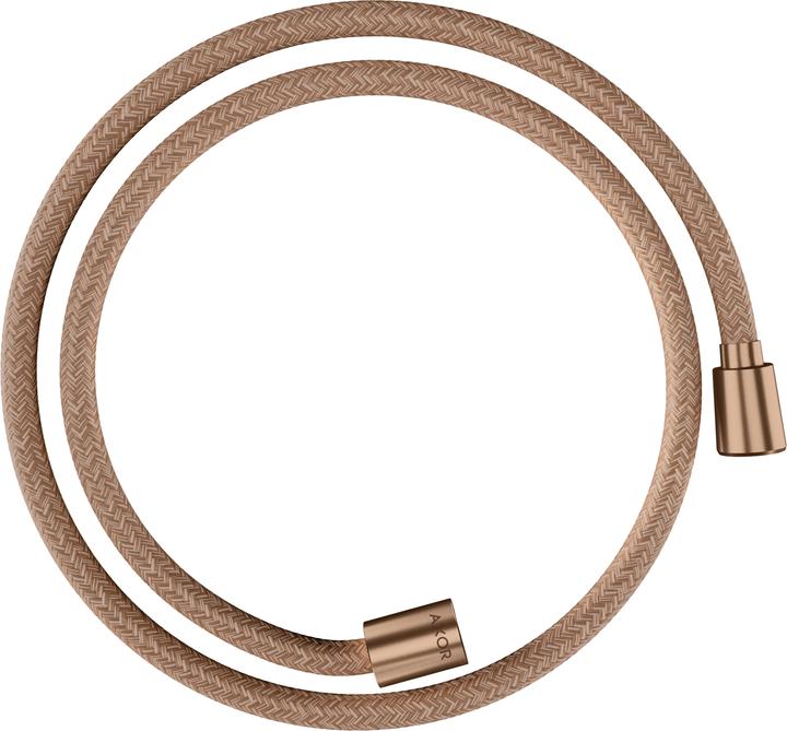 Actual product image hansgrohe AXOR ShowerSolutions textile shower hose, 1250mm, conical and cylindrical nut (125 cm)