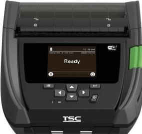 Actual product image TSC Alpha-40L USB-C, BT, WLAN, NFC, 8 dots/mm (203dpi), RTC, display (203 dpi)