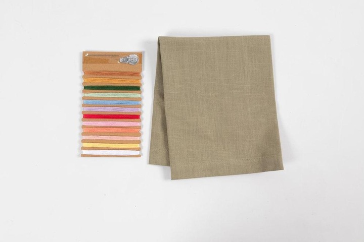 Produktbild Creativ Company Bastelset Sticken Serviette