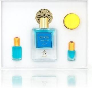 Image du produit Ayat Collection Complète Prestige Musc avec Parfum, Huiles et Crème (Set parfum)