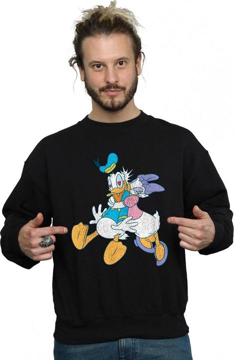 Produktbild Disney Donald And Daisy Duck Kiss Sweatshirt (XL)