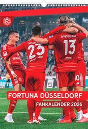 Neumann N - Fortuna Düsseldorf 2026 – Wandkalender A3 (30x42 cm) mit 12 Monatsblättern, deutschem (A3)