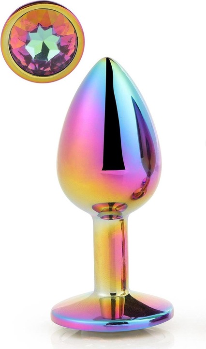 Dreamtoys Dream Toys Gleaming Love Anal Plug Multicolour 7.1 cm