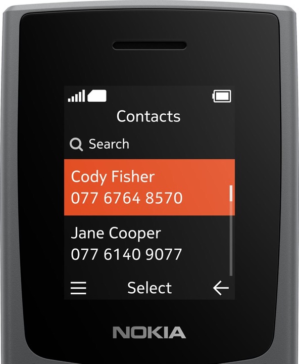 Actual product image Nokia 105 (2023) (1.77", 2G)