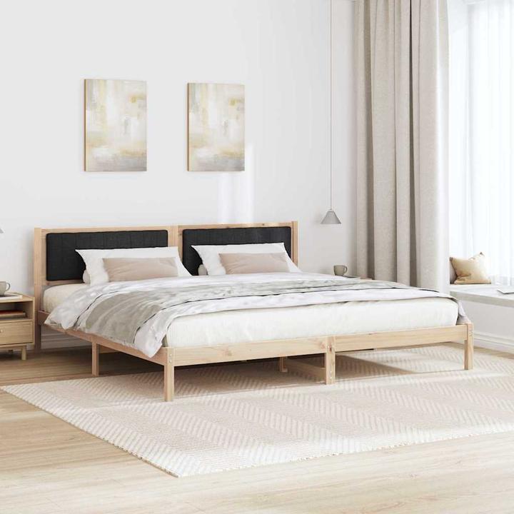 Image du produit vidaXL Holz-Bettgestell (200 x 200 cm)