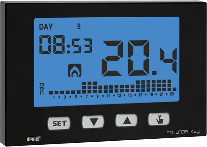 Produktbild Vemer Chronos Key Digitaler Heizungsthermostat mit LCD