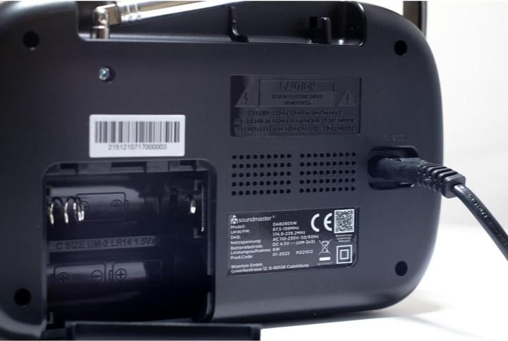 Productafbeelding Soundmaster DAB280SW (DAB+, FM)