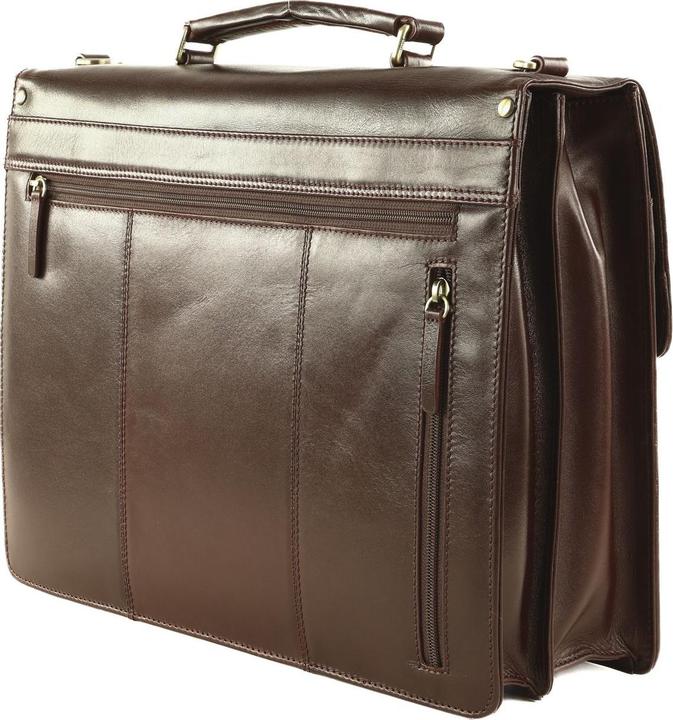 Actual product image Jost Skagen briefcase leather 40 cm laptop compartment