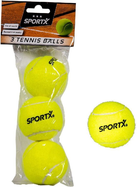 Sport X Tennisballen 3 st. Pbh ****