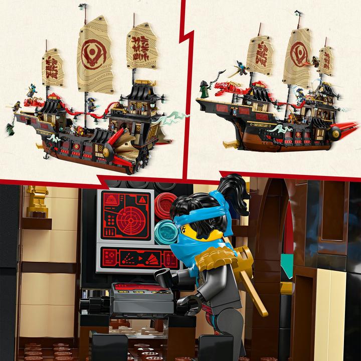 Actual product image LEGO The temple glider (LEGO Ninjago)