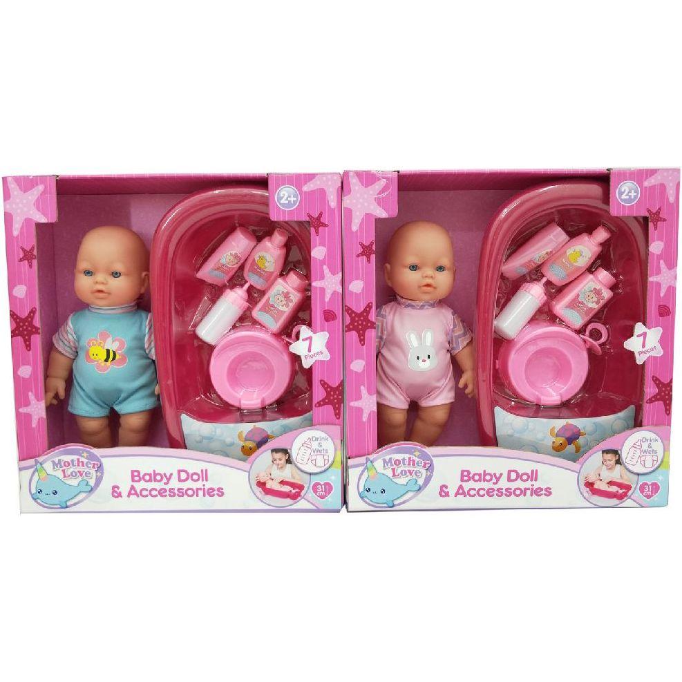 Mother love Babypop met Bad en Accessoires