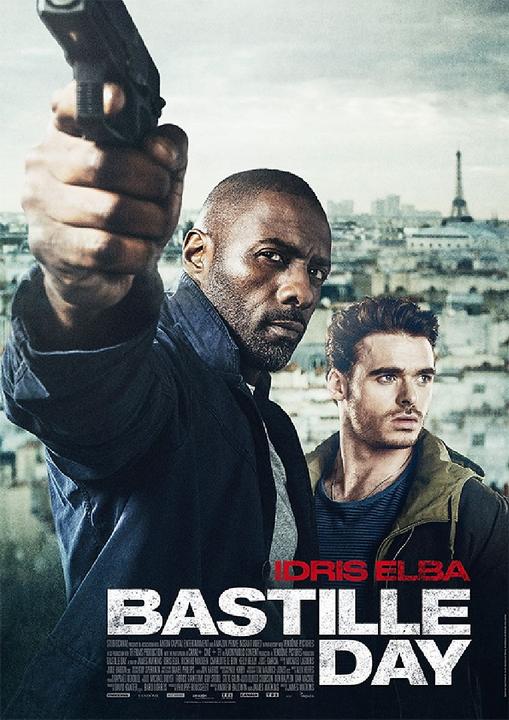 Bastille Day (Blu-ray, 2016, Deutsch, Englisch, Französisch)