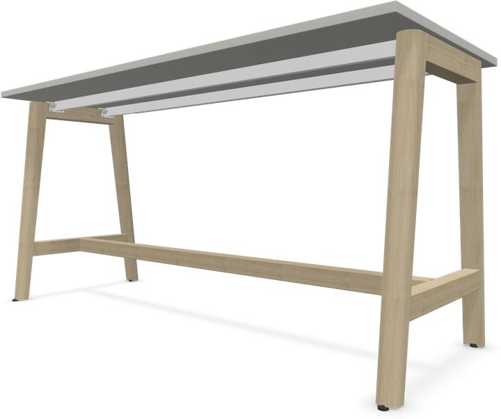Actual product image Narbutas Nova Wood high table (180 x 70 x 90 cm)