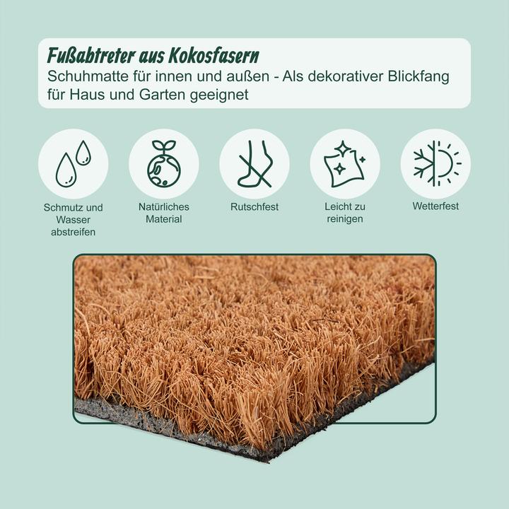 Productafbeelding Relaxdays Fussmatte (60 x 40 x 1,5 cm)