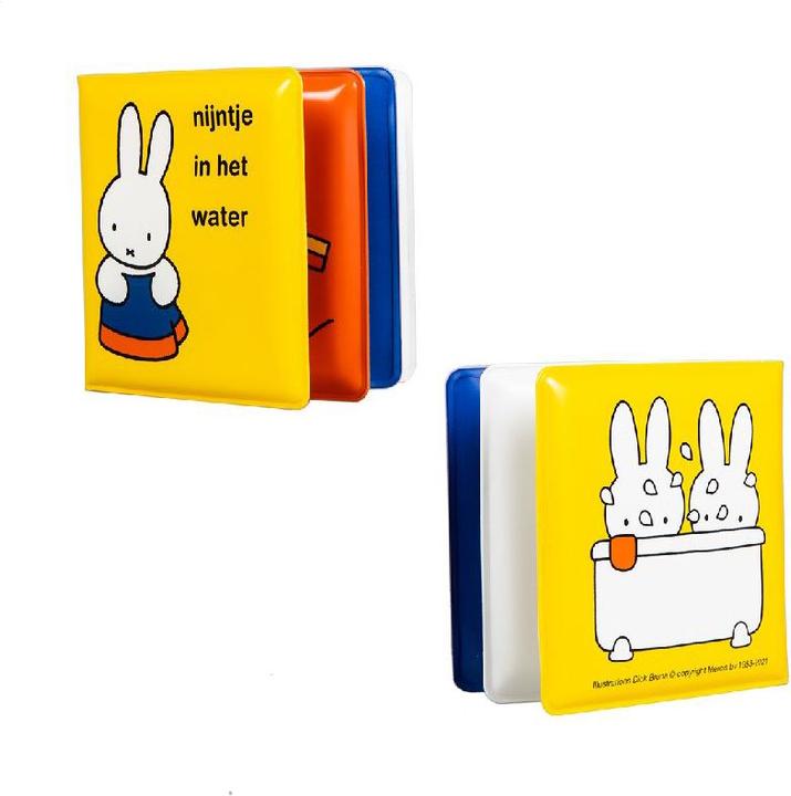 Actual product image Rubo Toys Miffy Bath Book 10x10cm