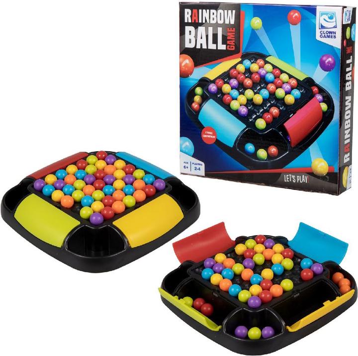 Clown games Regenbogen-Kugelspielset (Englisch)