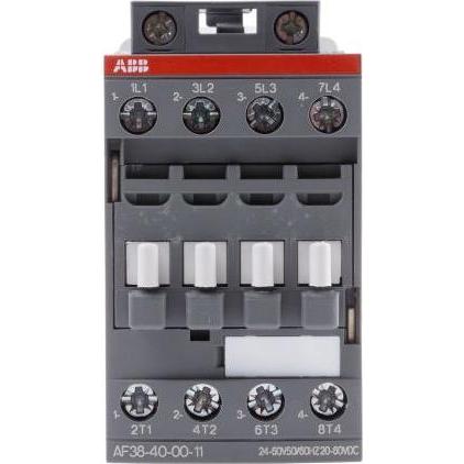 ABB, Verteilerschrank Zubehör, 4 Pole Contactor 55A 24-60V 4NO